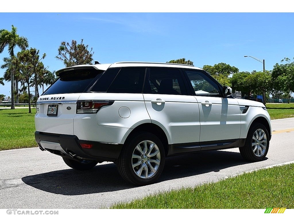 2016 Range Rover Sport HSE - Fuji White / Espresso/Ivory photo #3