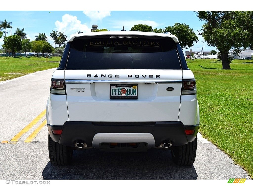 2016 Range Rover Sport HSE - Fuji White / Espresso/Ivory photo #4