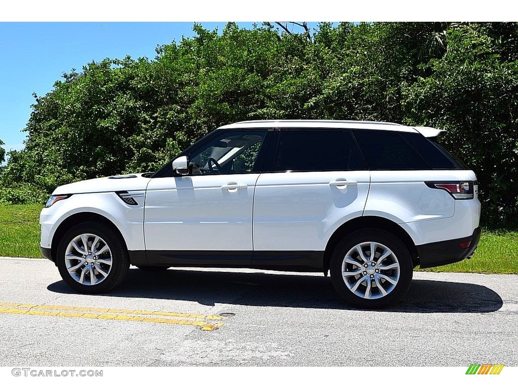 2016 Range Rover Sport HSE - Fuji White / Espresso/Ivory photo #6