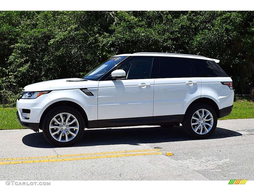 2016 Range Rover Sport HSE - Fuji White / Espresso/Ivory photo #7
