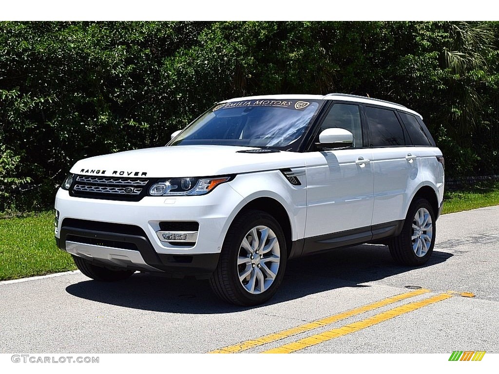 2016 Range Rover Sport HSE - Fuji White / Espresso/Ivory photo #8