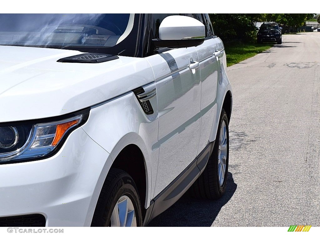 2016 Range Rover Sport HSE - Fuji White / Espresso/Ivory photo #11