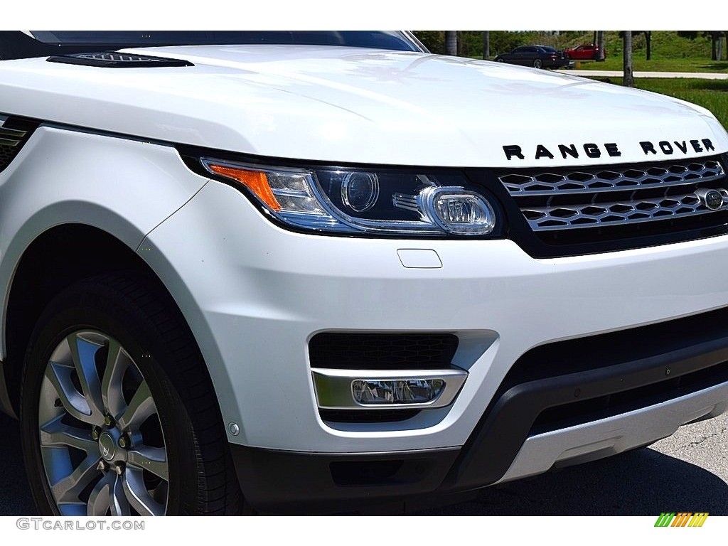 2016 Range Rover Sport HSE - Fuji White / Espresso/Ivory photo #12
