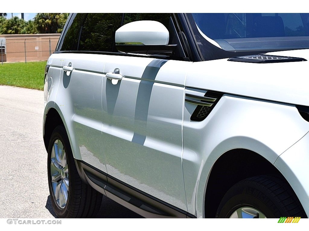 2016 Range Rover Sport HSE - Fuji White / Espresso/Ivory photo #13
