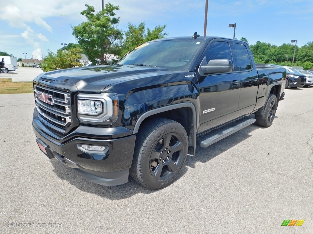 Onyx Black 2016 GMC Sierra 1500 Elevation Double Cab 4WD Exterior Photo #138431904