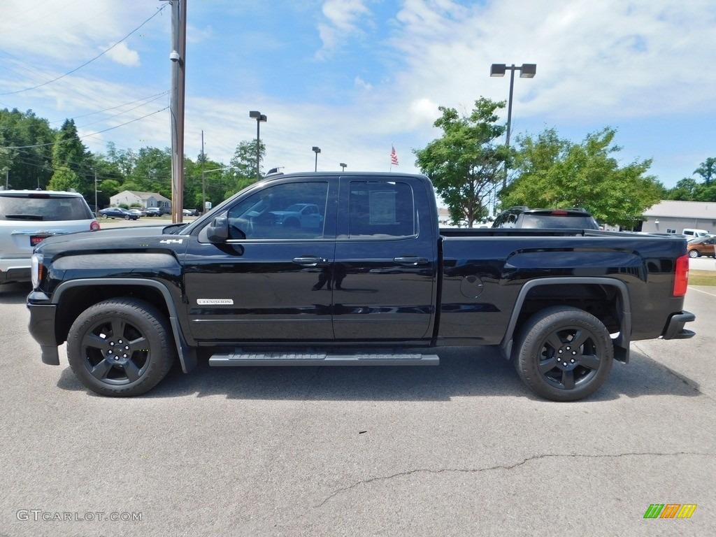 Onyx Black 2016 GMC Sierra 1500 Elevation Double Cab 4WD Exterior Photo #138431931