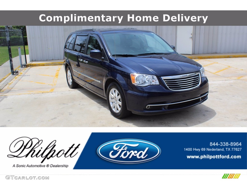 True Blue Pearl Chrysler Town & Country