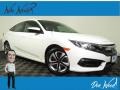 Taffeta White - Civic LX Sedan Photo No. 1