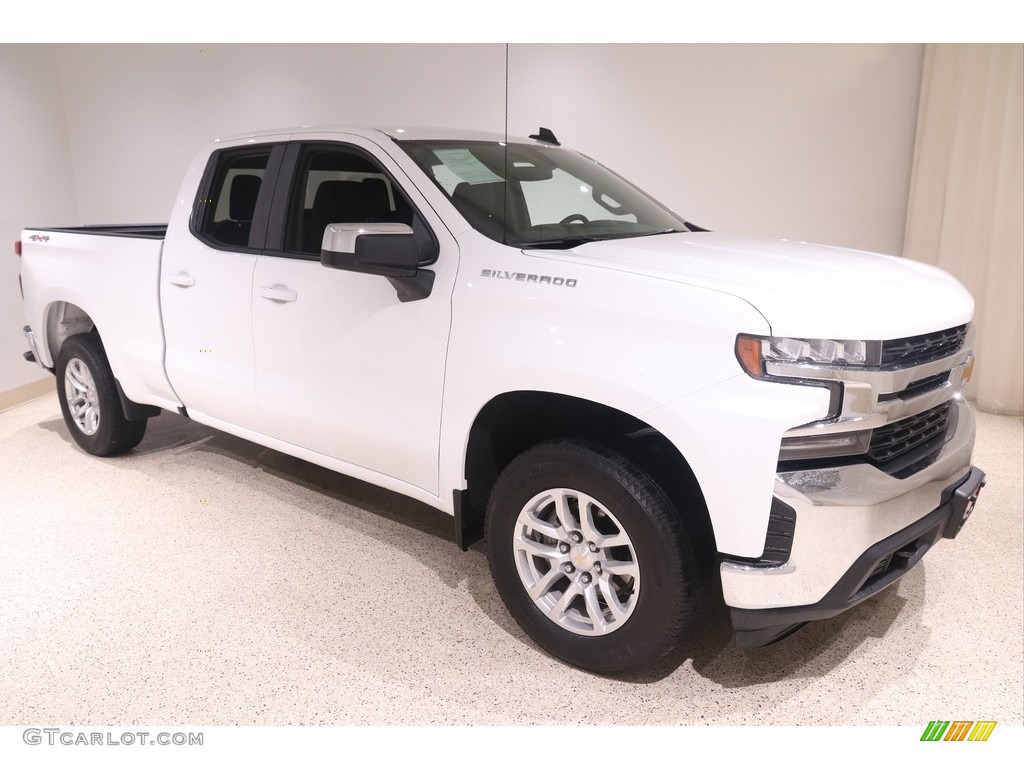 2020 Silverado 1500 LT Double Cab 4x4 - Summit White / Jet Black photo #1