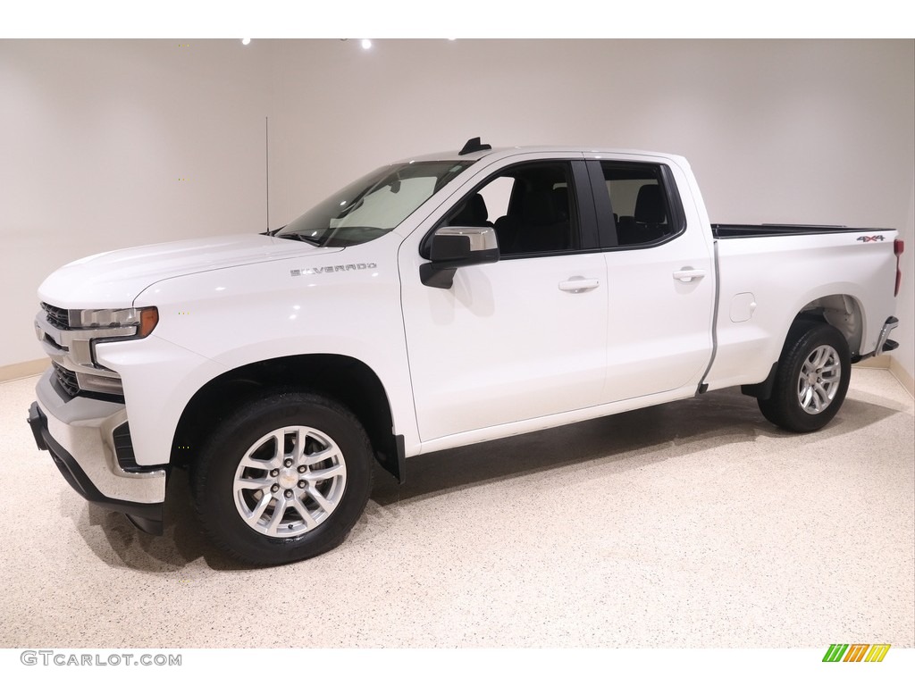 2020 Silverado 1500 LT Double Cab 4x4 - Summit White / Jet Black photo #3