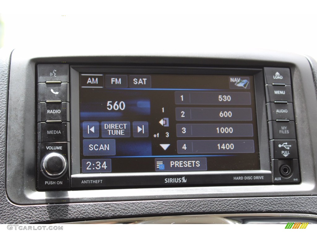 2016 Town & Country Touring - True Blue Pearl / Black/Light Graystone photo #20