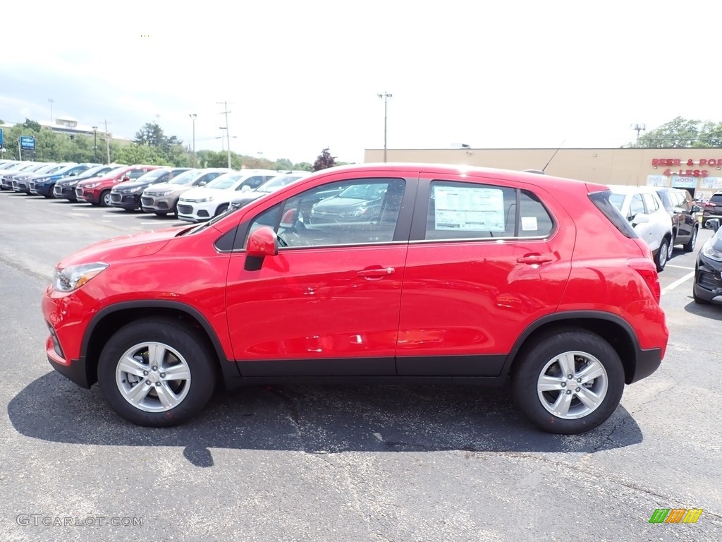 2020 Trax LS AWD - Red Hot / Jet Black photo #3
