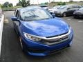 2017 Cosmic Blue Metallic Honda Civic LX Sedan  photo #7