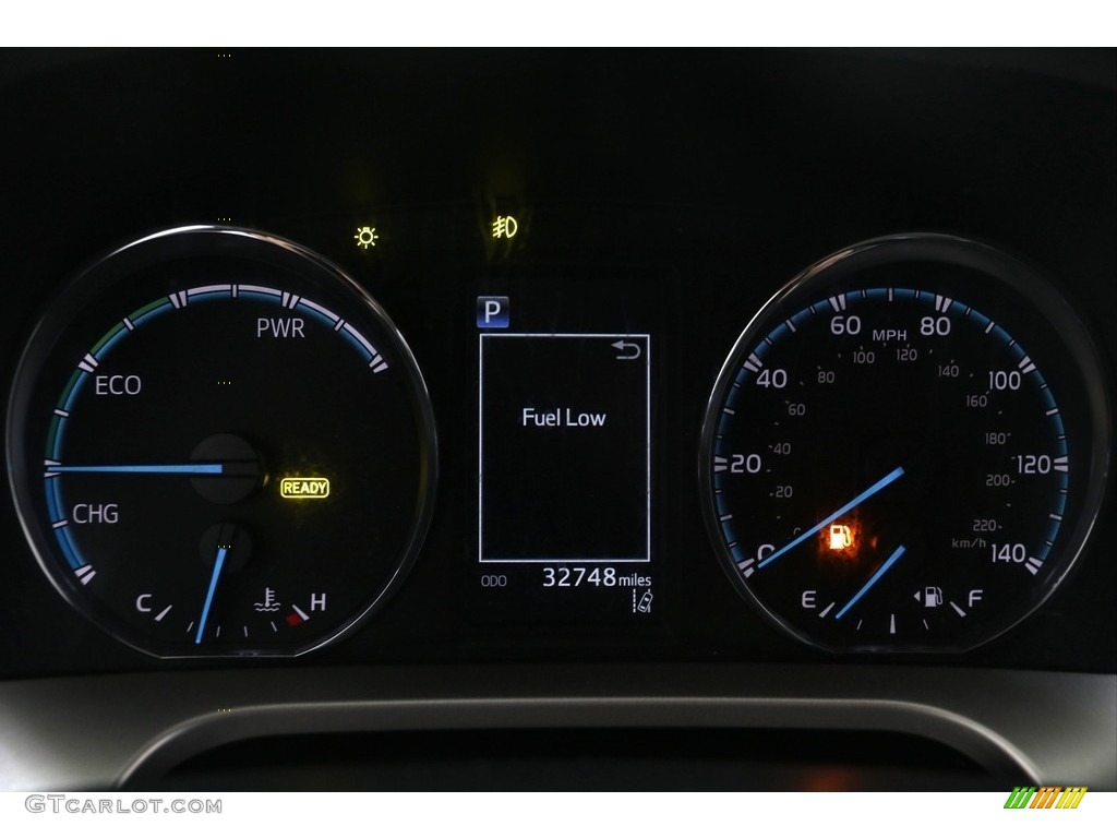 2017 RAV4 XLE AWD Hybrid - Electric Storm Metallic / Ash photo #8