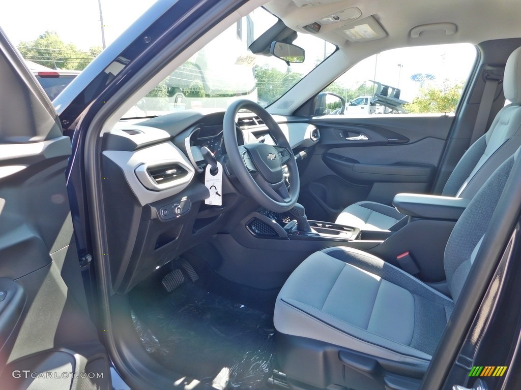 Jet Black/Medium Ash Gray Interior 2021 Chevrolet Trailblazer LS Photo #138434628