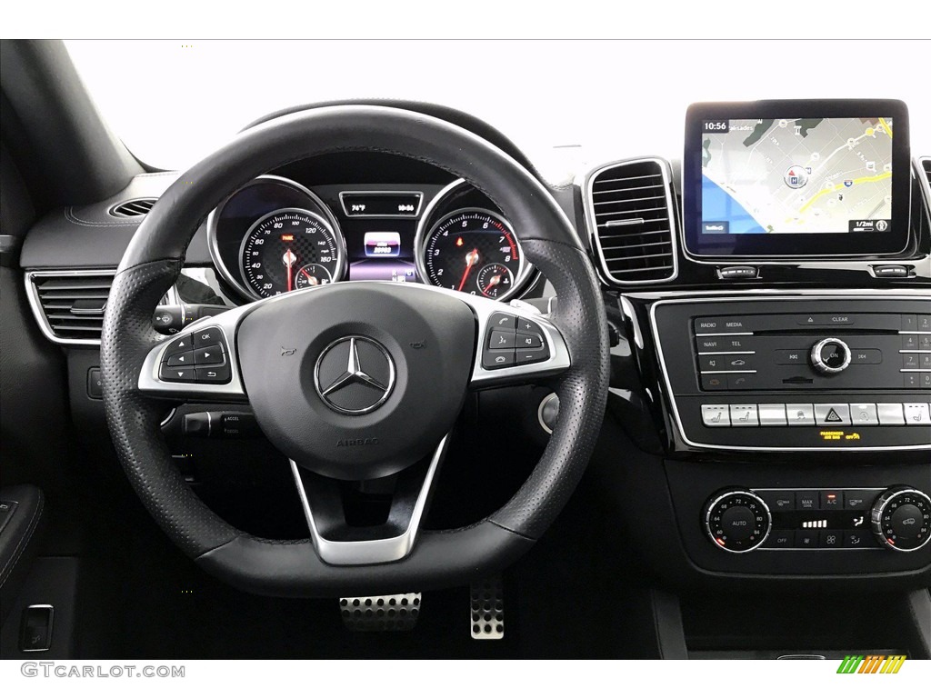 2017 Mercedes-Benz GLE 43 AMG 4Matic Coupe Black Dashboard Photo #138435042