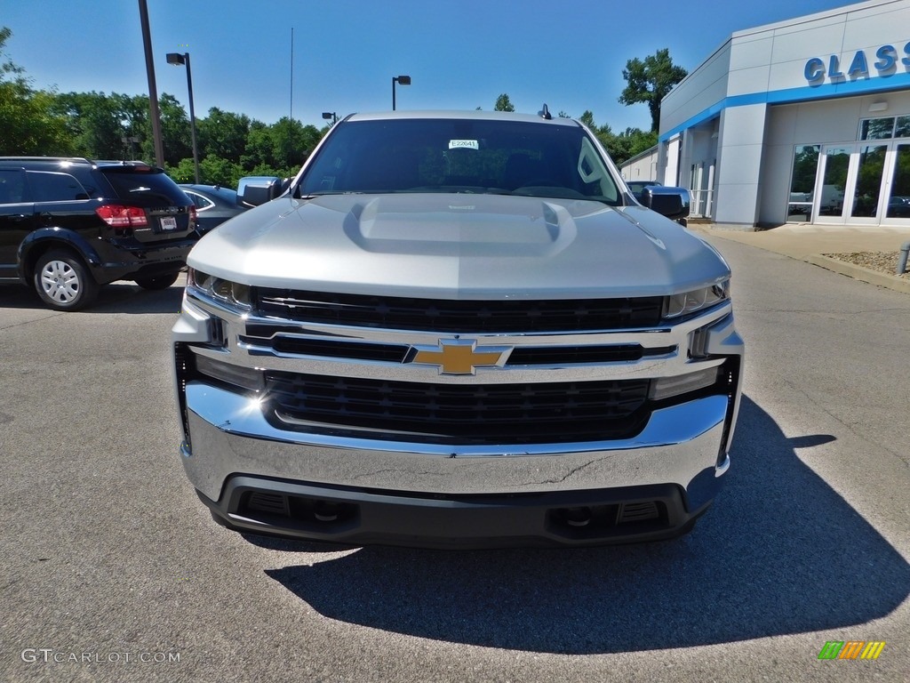 2020 Silverado 1500 LT Double Cab 4x4 - Silver Ice Metallic / Jet Black photo #4