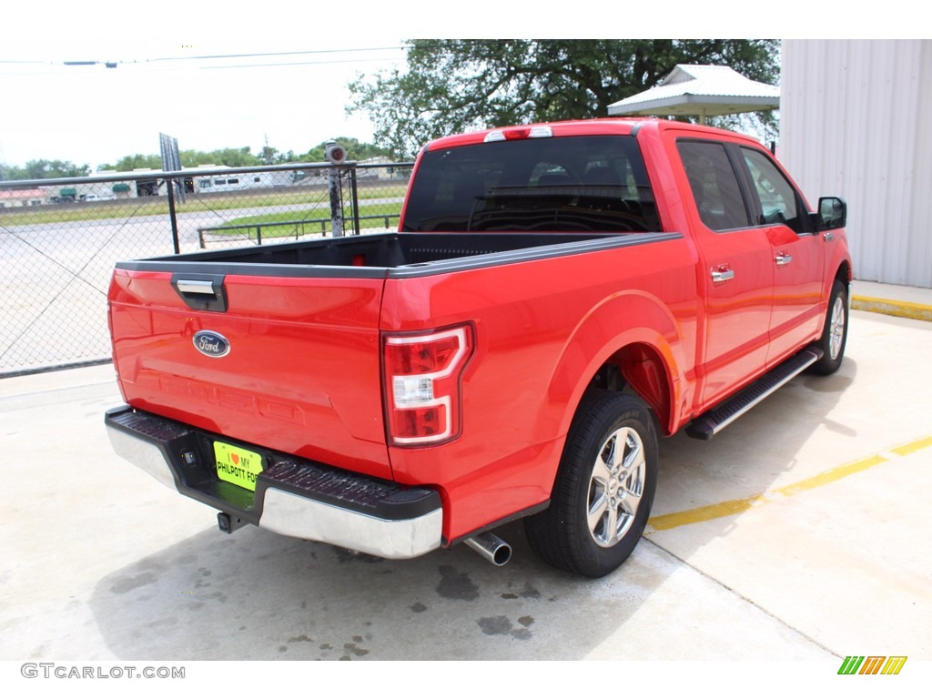 2019 F150 XLT SuperCrew - Race Red / Earth Gray photo #10