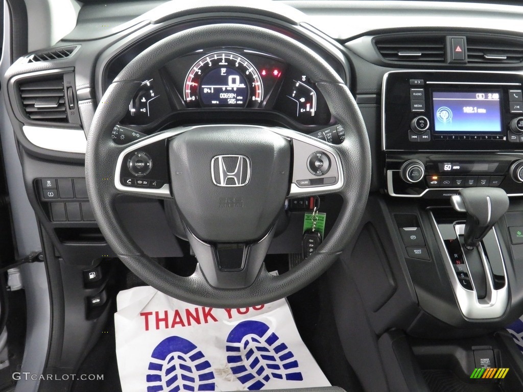 2019 CR-V LX AWD - Lunar Silver Metallic / Gray photo #28