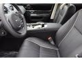 2019 Jaguar XJ Ebony Interior Front Seat Photo