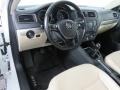 Cornsilk Beige 2017 Volkswagen Jetta SE Interior Color