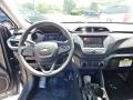 Jet Black/Medium Ash Gray 2021 Chevrolet Trailblazer LS AWD Dashboard