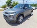 Satin Steel Metallic 2021 Chevrolet TrailBlazer LS AWD Exterior