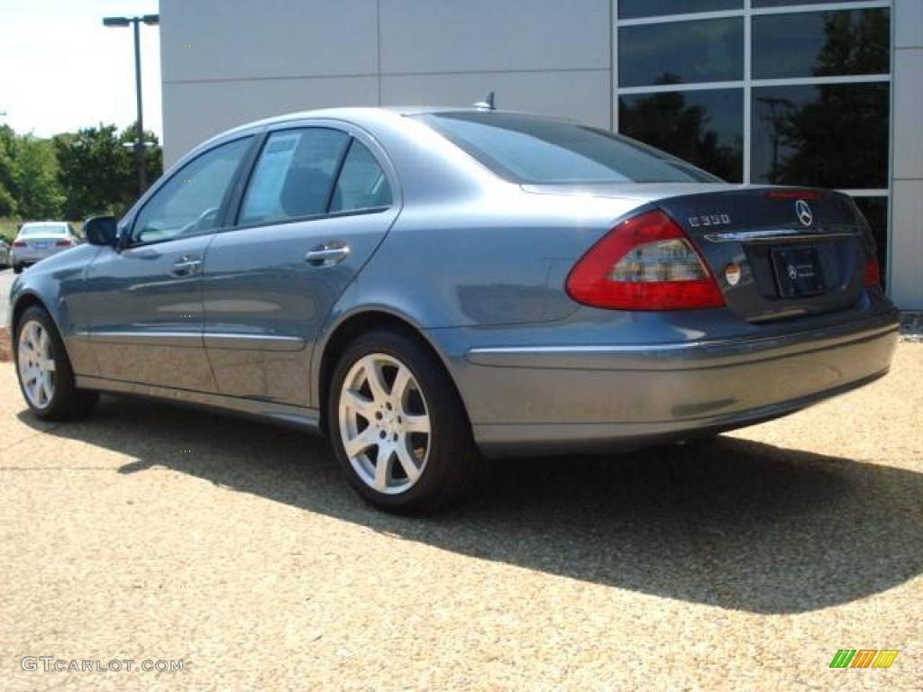 2007 E 350 Sedan - Platinum Blue Metallic / Ash photo #4