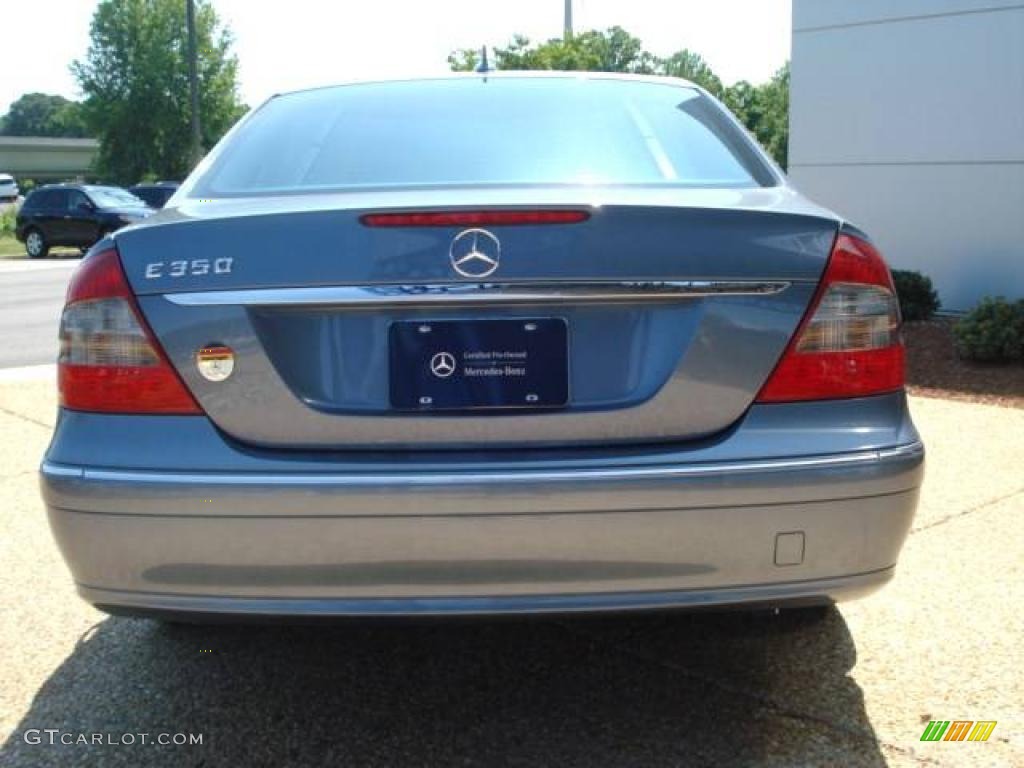 2007 E 350 Sedan - Platinum Blue Metallic / Ash photo #5