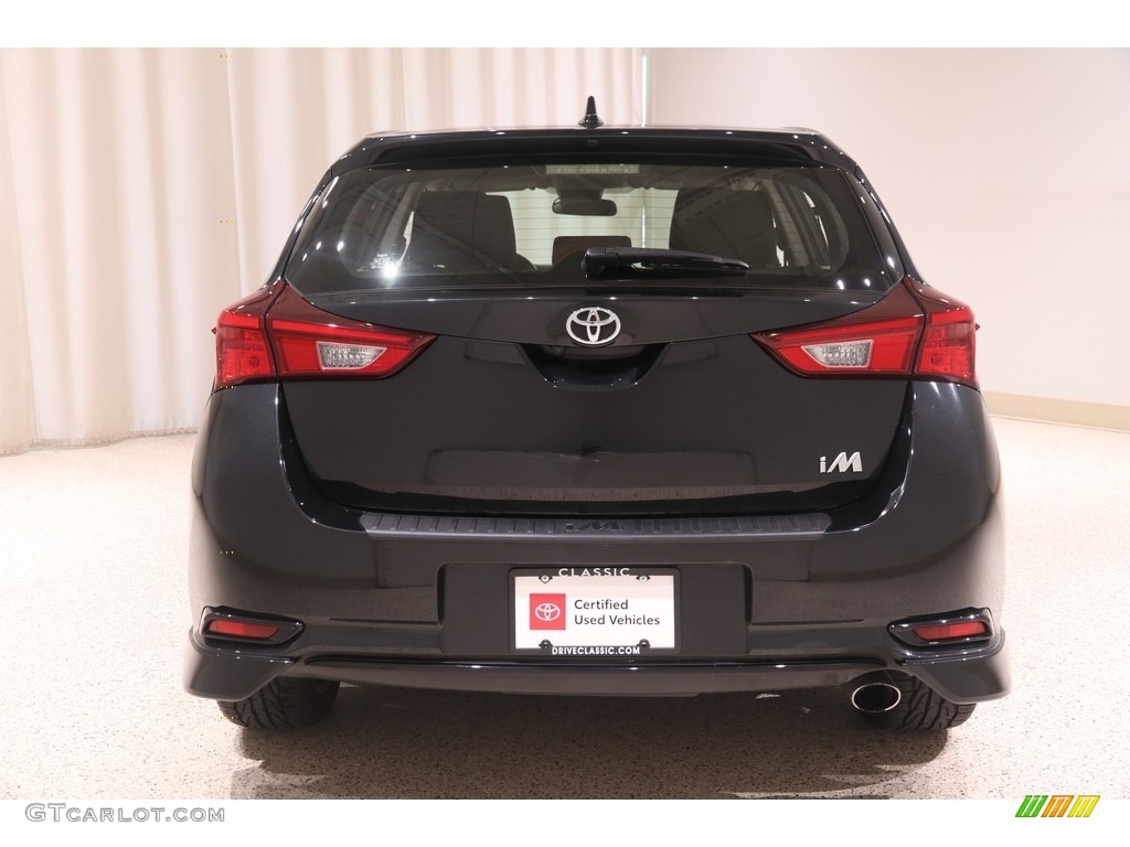 2017 Corolla iM  - Black Sand Pearl / Black photo #16