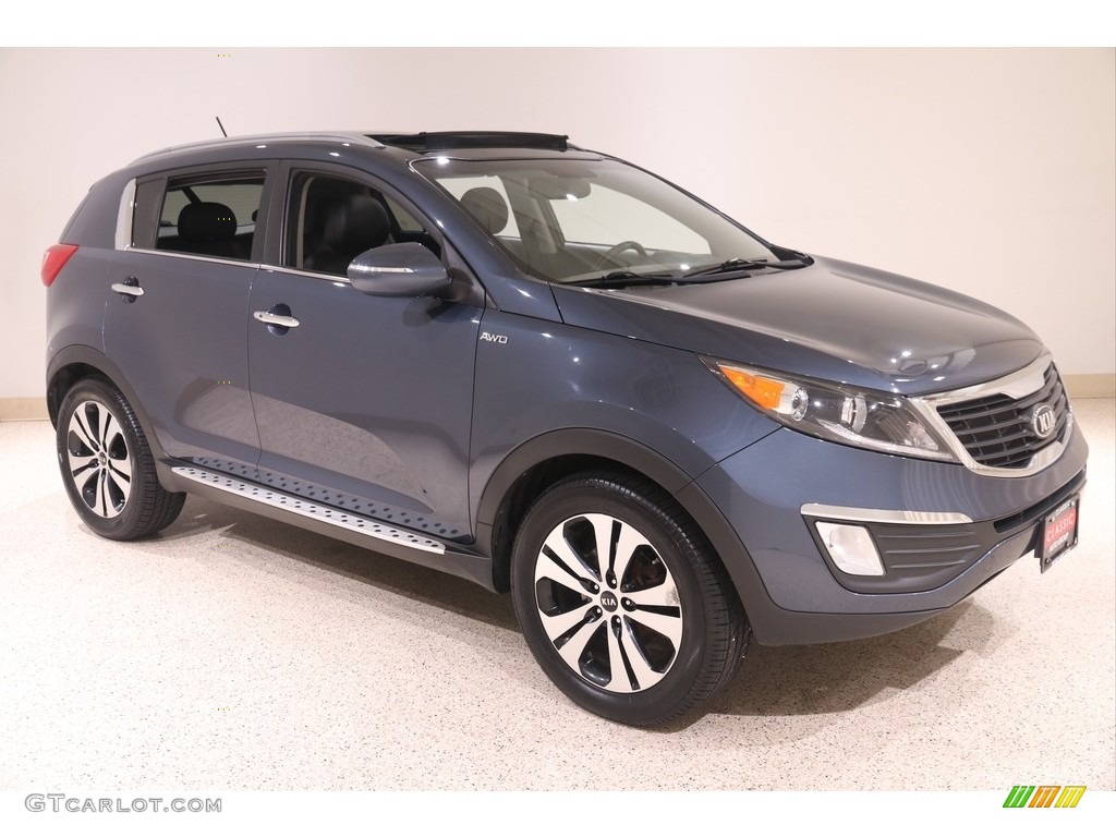 Twilight Blue Kia Sportage