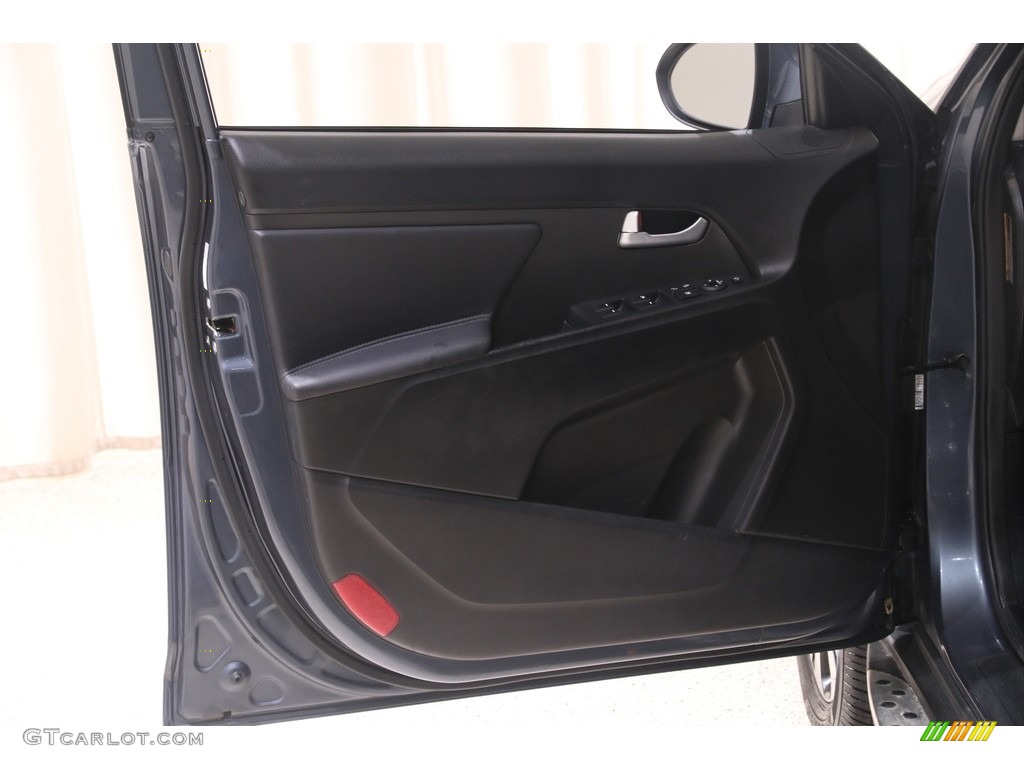 2013 Sportage EX AWD - Twilight Blue / Black photo #4
