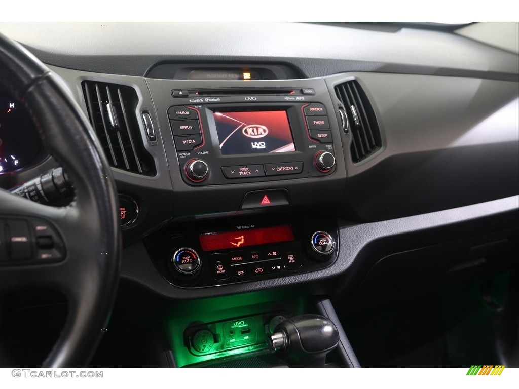 2013 Sportage EX AWD - Twilight Blue / Black photo #9