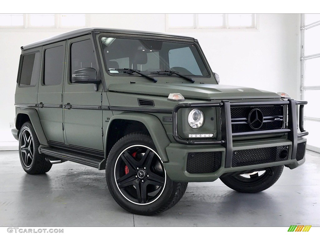 designo Night Black Magno (Matte) 2017 Mercedes-Benz G 63 AMG Exterior Photo #138437514