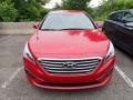 2017 Scarlet Red Hyundai Sonata SE  photo #3