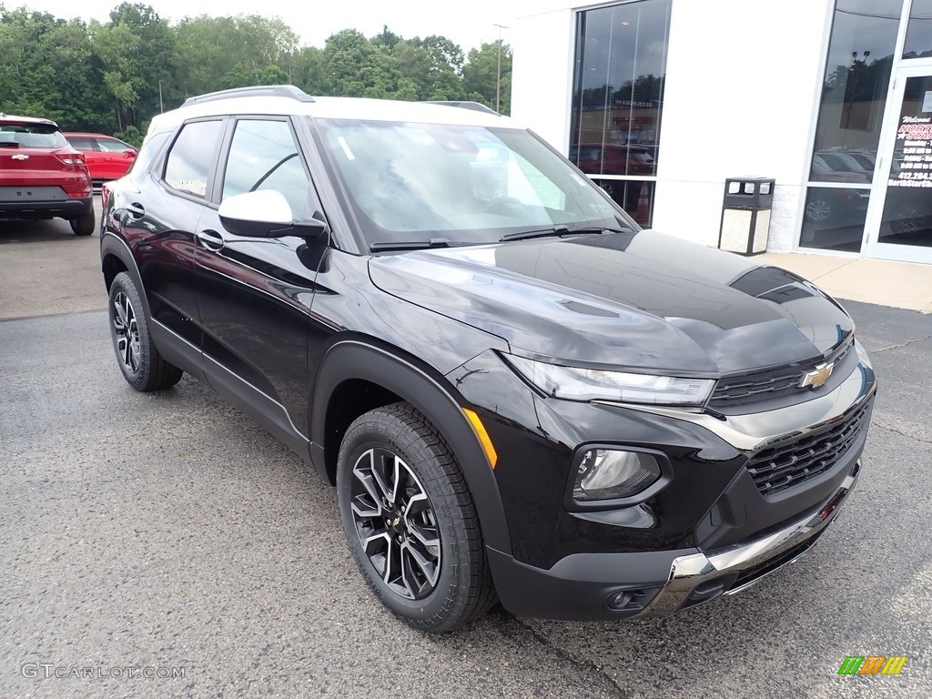 2021 Trailblazer ACTIV AWD - Mosaic Black Metallic / Jet Black/Almond Butter photo #8