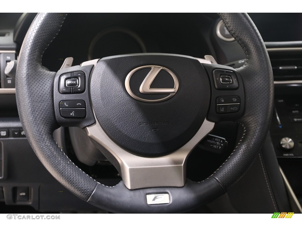 2018 IS 300 F Sport AWD - Silver Lining Metallic / Black photo #7