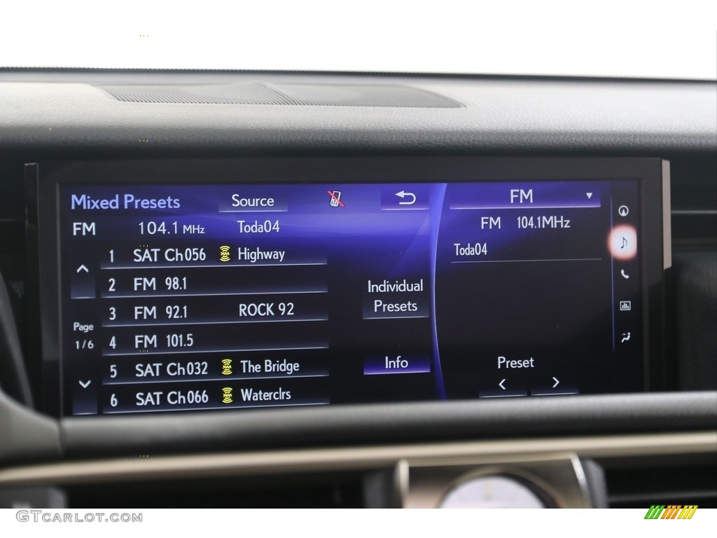 2018 IS 300 F Sport AWD - Silver Lining Metallic / Black photo #11