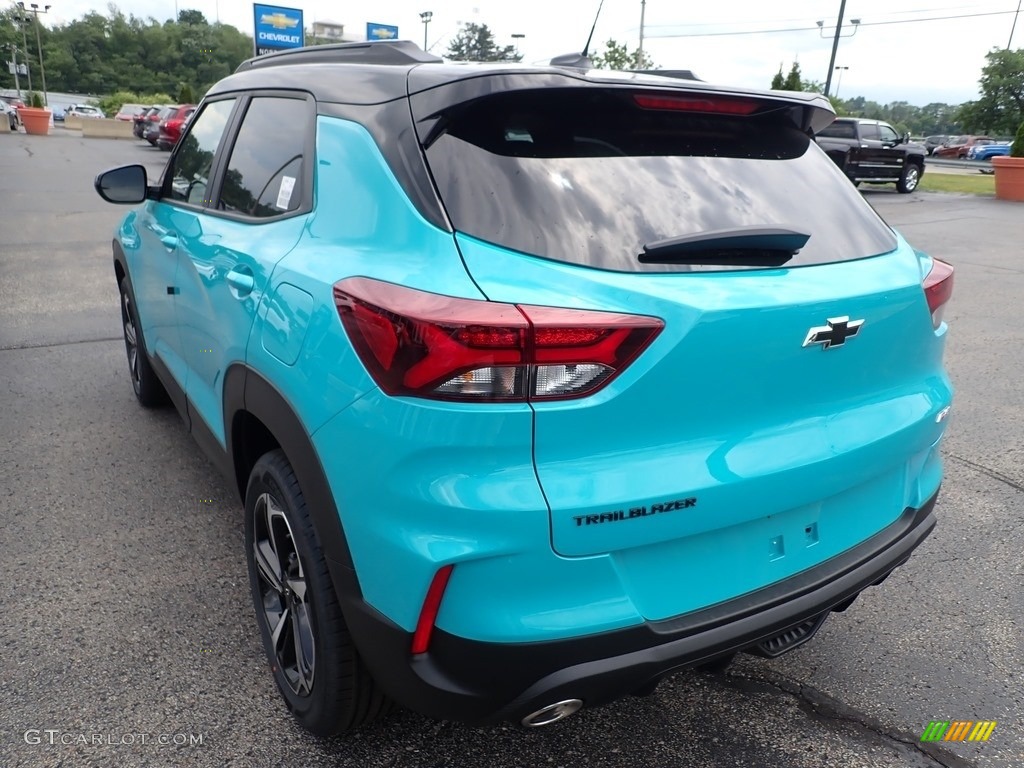 2021 TrailBlazer RS - Oasis Blue / Jet Black photo #4