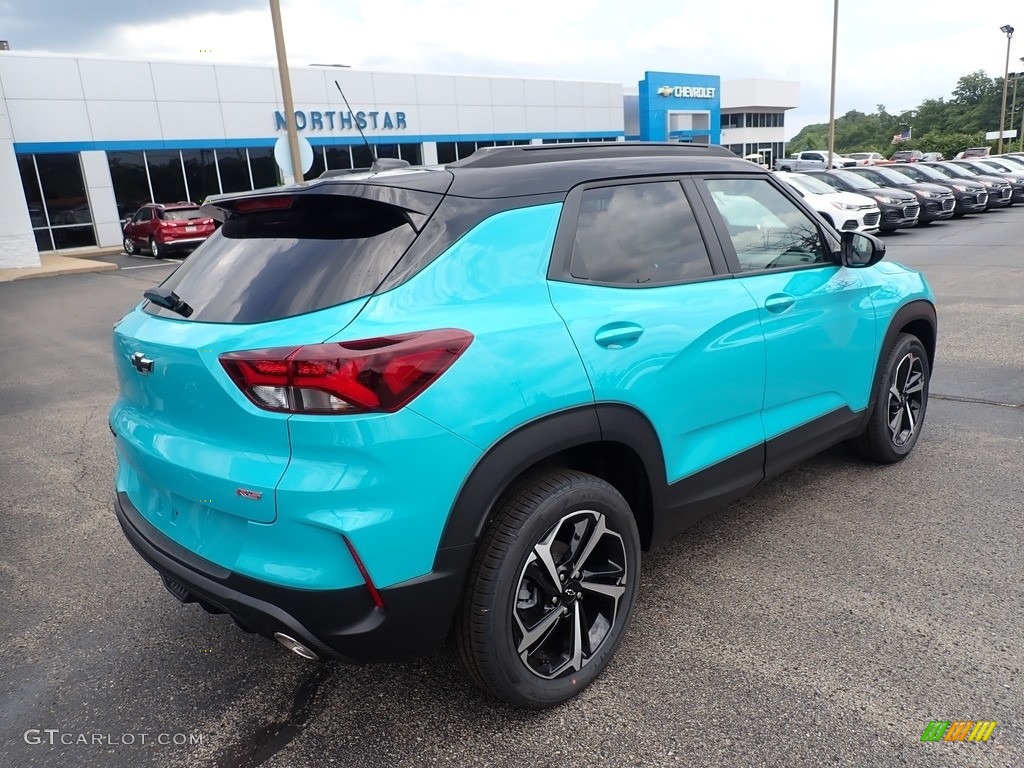 2021 TrailBlazer RS - Oasis Blue / Jet Black photo #6