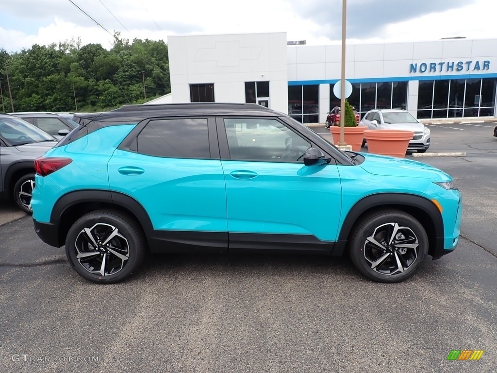 2021 Trailblazer RS - Oasis Blue / Jet Black photo #7