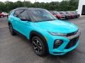 Oasis Blue 2021 Chevrolet TrailBlazer RS Exterior