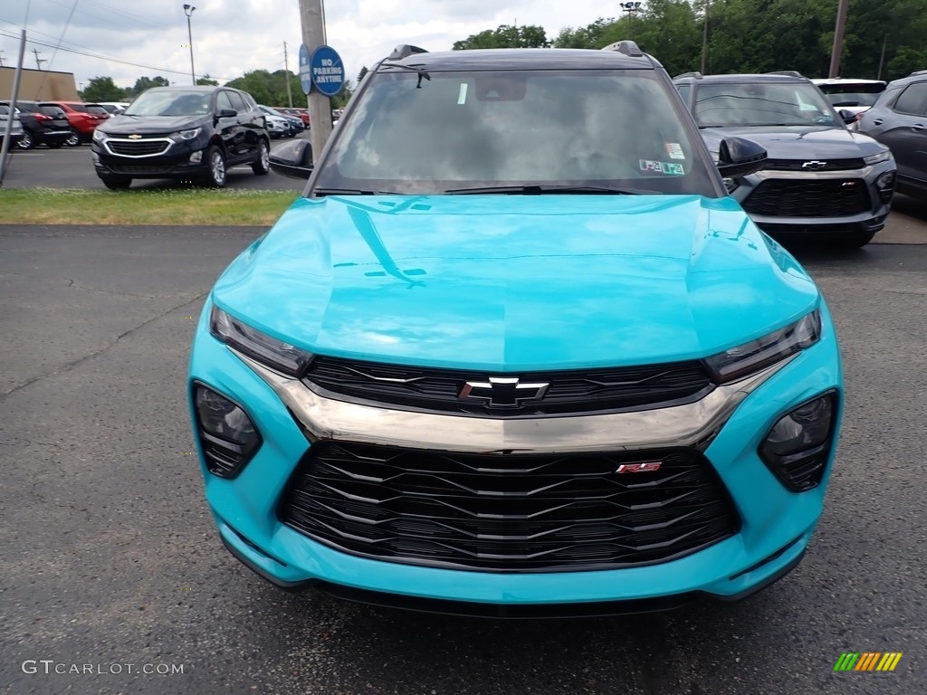 2021 TrailBlazer RS - Oasis Blue / Jet Black photo #9