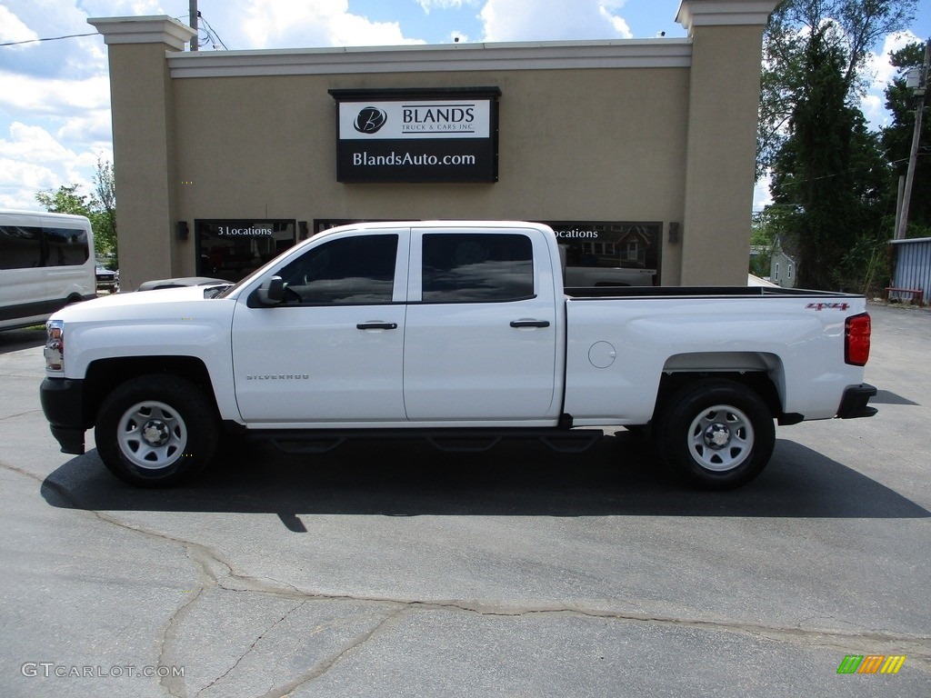 2017 Silverado 1500 WT Crew Cab 4x4 - Summit White / Dark Ash/Jet Black photo #1