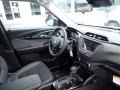 Jet Black/Medium Ash Gray Dashboard Photo for 2021 Chevrolet TrailBlazer #138439749