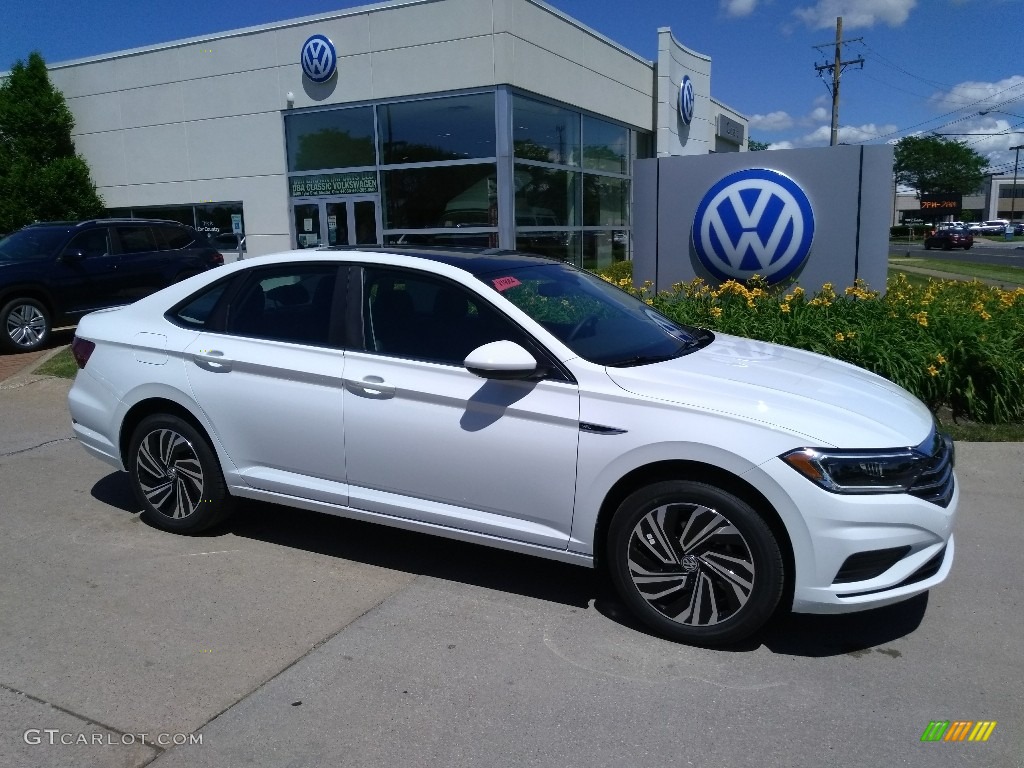 2020 Jetta SEL - Pure White / Titan Black photo #2