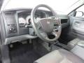 Dark Slate Gray/Medium Slate Gray 2011 Dodge Dakota Laramie Crew Cab 4x4 Interior Color