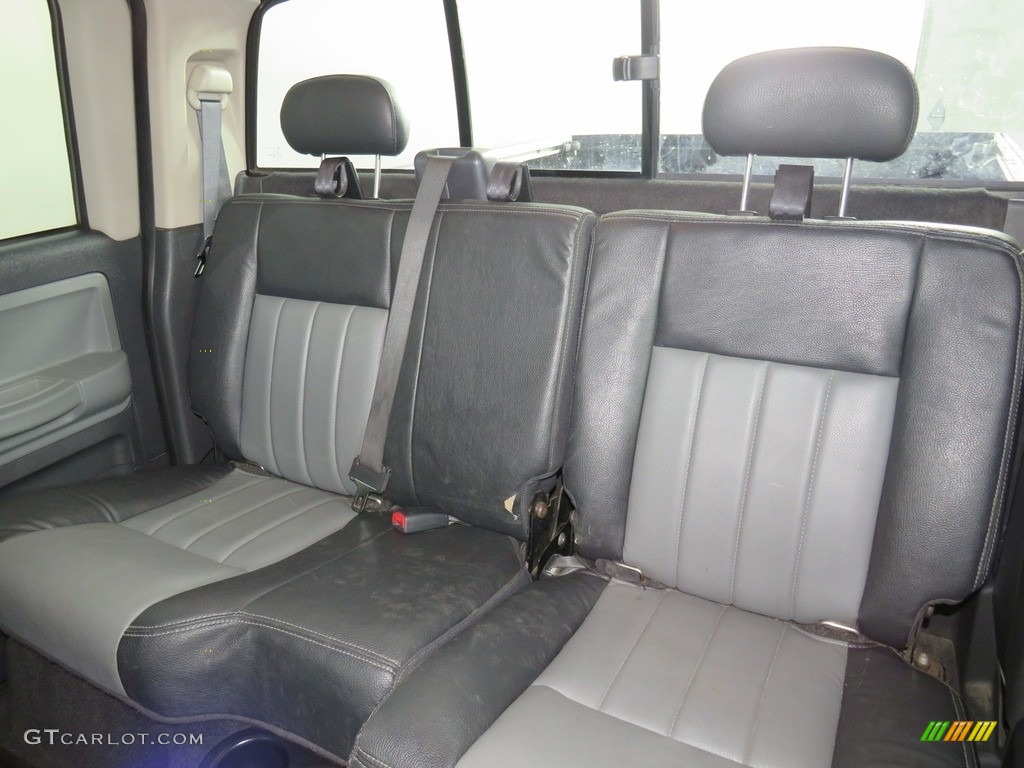 2011 Dodge Dakota Laramie Crew Cab 4x4 Rear Seat Photo #138440730