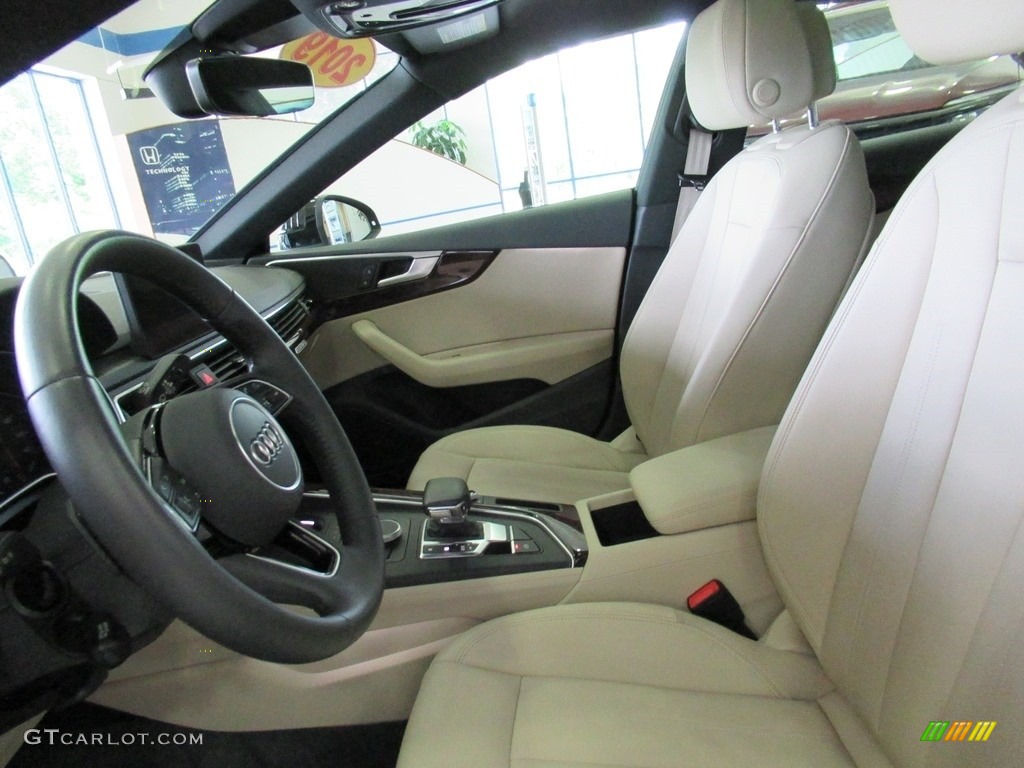 Atlas Beige Interior 2019 Audi A5 Sportback Premium quattro Photo #138440805