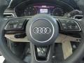 Atlas Beige 2019 Audi A5 Sportback Premium quattro Steering Wheel